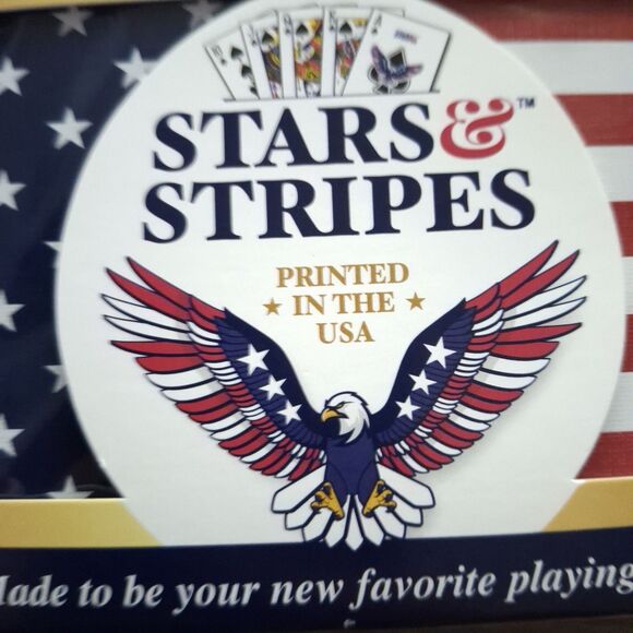 2 Deck Pk  Patriot Playing Card Co Premium American Flag Patriotic Stars Stripes - Picture 3 of 10